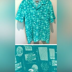 NWOT Men’s OCEAN COAST Camp Shirt